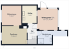 Gepflegtes Einfamilienhaus mit 707 m² Grundstück, Wintergarten, Doppelgarage & Carport - Grundriss Erdgeschoss